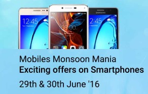 India Desire : Flipkart Mobiles Monsoon Mania: Great Discounts & Exchange Offers On Mobiles [29th-30th June]